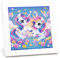 Einhorn Diamond Painting Kinder Mit Rahmen, Diamant Painting Bilder Einhorns, Tiere Diamond Painting Kinder ab 4-6-8 Jahre, Diamant Bilder Arts Craft für Home Wand Decor(17,5x17,5cm)