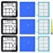 3 filtros FC9331/09 para aspiradoras Philips FC9332/09, FC8010/02, FC9555, FC9550, FC9334, FC9333, FC9331, FC9330, filtro de repuesto para Philips PowerPro Compact Cyclone 5 filtros Active Series