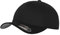 GIDUTEX Flexfit Unisex Wooly Combed Cap inkl. Schlüsselband graue Unterseite Baseball Cap Basecap (DE/NL/SE/PL, Alphanumerisch, L, XL, Black)
