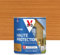 V33 Vernice per legno esterno in rovere dorato satinato, alta protezione 8 anni, alta resistenza idrorepellente e UV, resistente alle variazioni del legno, Ecolabel, resina di origine vegetale, 0,75 l