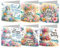Huacan Diamant Painting Gruß Karten 6 8 Stück Weihnachten Grußkarte Mit Umschlag 5D DIY Diamond Weihnachtskarten Kit Neujahr Geschenk für Familien Paare und Freunde