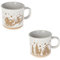 BRANDANI collezione Pandizenzero Set 2 tazze caffè in ceramica stoneware