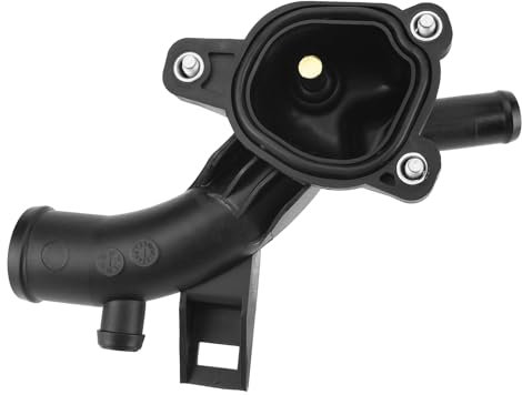 Fit4drive 25192985 Outlet Thermostat Housing Water Pump Replacement for VAUXHALL Astra J/K, Corsa D/E, Meriva B, CHEVROLET Aveo T300 Replacement OEM 1338022,1338487,2592985,55562048