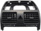 UIBHGVFG Delantera Rejilla Ventilación para Jetta para MK5 para Golf 5 para Rabbit Dash Board Salida de Aire AC Salida de Aire Acondicionado