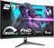 Vibox 27 Inch, 300Hz Curved Gaming Monitor - FHD 1080p Resolution, 1ms, Adaptive Sync, HDMI & DisplayPort