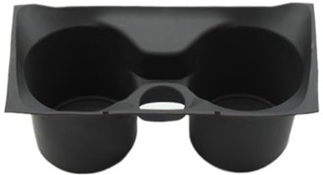 Wodsty Central Control Getränkehalter für BMW 3er 4er F30 F31 für G20 G22 mit Loch, Schwarz