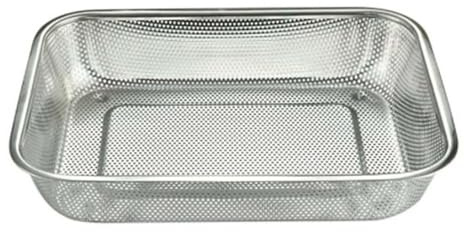 YSAMAX Rectangle Strainer Tray, Rust-Resistant, Ergonomic Design, Long-Lasting Performance, Efficient Draining, Easy-to-Clean, Durable Construction, Ideal for Home & Professional Kitchen