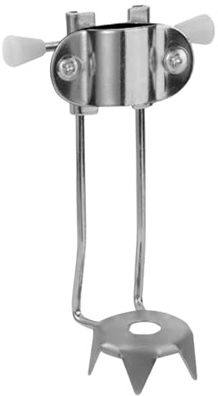 Generic Metal Ice Axe Tip, Non-Slip for Winter, 5-Pointed, Ideal for Climbing, Camping and Outdoor Activities.