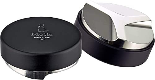 Motta Kaffeepulver-Verteiler Coffee Leveling Tool 57 mm, Schwarz