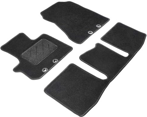 Walser Comfort Auto Teppiche für Toyota IQ 11/2008-12/2015, 100% passgenaue Auto Fußmatten Made in Europe, Fußmatte Auto, Autoteppich Auto, Fussmatten Auto