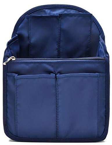BeeViuc Rucksack Organizer Filz für Fjallraven Kanken (16L / No 2) Fächer für Handy, Laptop, Mappen, Schlüssel UVM. | Ideal für Schule, Studium, Arbeit, Reisen oder Freizeit Größe - Dunkel Blau(S)