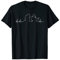 Feuerwehrmann Herzschlag Feuerwehr Firefighter Geschenk T-Shirt