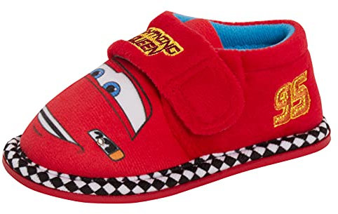 Disney Cars Slippers Red UK 9 Child