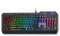 DR1TECH [Amazon Exclusive] Wasp Tastiera RGB da Gaming per PC Retroilluminata e Ergonomica - 104 Tasti con 26-Key Anti Ghosting - Tastiera USB a Membrana con Filo + Knob Multimediale