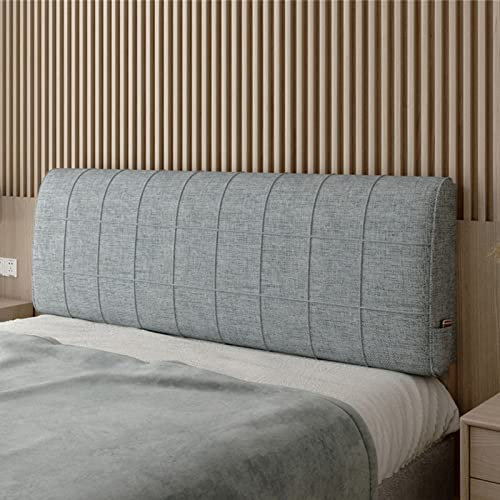 Kopfteilkissen Lesekissen, Keilkissen, Ergonomisches Rückenkissen, Lendenkissen, Gepolstertes Wandkissen Mit Abnehmbarem Bezug Für Bank Schlafzimmer,C,No headboard 70.8/180cm