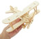 SAFIGLE Solar-Holzflugzeug Bausatz:Solarenergie Hölzerne Sammlung 3D Puzzle Model Kit - flugzeugmodell holzhandwerk Baukasten Kinder Pädagogisches Spielzeug DIY-Geschenke