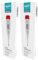 EUROPAPA 2 Stück Digitales Fieberthermometer für Babys, Kinder und Erwachsene, Thermometer für oral, axillar oder rektal, wasserdicht mit Fieberalarm (Rot)