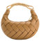 JW PEI Damen Orla Handtasche - Flecht Braun