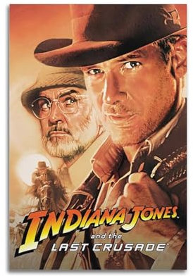 Terp Indiana Jones Poster, Wandkunst, Poster, Geschenk für Freunde, Schlafzimmer, Wohnzimmer, Dekoration, modern, ästhetisch, ungerahmt, 30 x 45 cm
