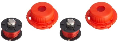 Gardena Fadenkassette Komplett: Ersatzfadenspule für Turbotrimmer und -Sensen, Original System Ersatzteil für Rasentrimmer (5371-20) (Packung Mit 2)