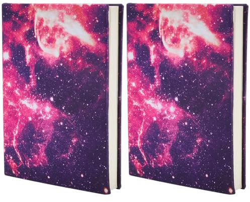 craspire Starry Tie-Dye Dehnbarer Bucheinband, 6X9 elastische Notebook-Hülle, Bis Zu 18.5 langlebige, Waschbare, Wiederverwendbare Schutzhülle Für Liebhaber von Hardcover-Taschenbüchern