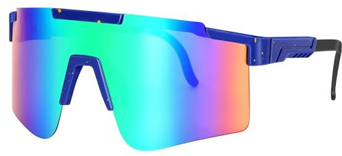 Yelid Fahrradbrille Schnelle Brille Rave Sonnenbrille Herren Damen Winddicht Uv 400 Schutzbrille Sportbrille Für Mtb Rennrad Radfahren Ski Golf Laufen Angeln