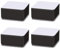 Zhixifan 4 Stück Kohlenstoffstahl Tischerhöhung, Selbstklebende Möbelerhöhung, Durchmesser Möbelerhöher, für Sofa, Couchtisch, Schrank, Bett, Schreibtisch—3cm Hoch