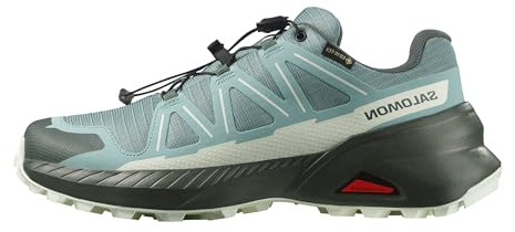 Salomon Damen Speedcross Peak, vielseitige Trailrunning Schuhe für Komfort, ideal für Wanderungen und Trailrunning bei Outdoor-Abenteuern, Schwarz, 41 ⅓