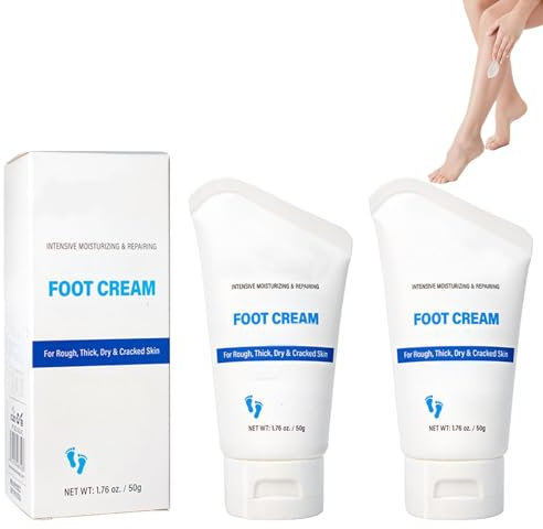 Crème à l'Urée 40%, 40 Par Lotion d'urée Pour les Pieds, Crème Pieds Réparatrice Hydratante, Crème Pour les Pieds Secs et Fissurés, Pour Pieds Très Sècs, Abîmés et Crevasses cream4-5