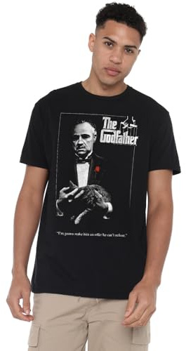 Godfather Poster Unisex T Shirt, Black, Large