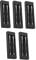 5x Metall Schreibset / Kugelschreiber + Druckbleistift / Farbe: schwarz