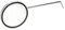 Spiegel links Chrom für Vespa PX 125, 150, 200