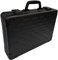 UltraArmor Solid Aluminium Executive Laptop Padded Briefcase Attache Case Carbon Black - 13-17.5