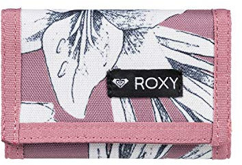 Portefeuille en Toile Rose Roxy