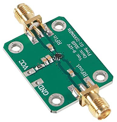 Hailege 0,1-2000 MHz HF-Breitbandverstärker 30 dB rauscharmer LNA-Verstärker mit hoher Verstärkung AMP-Modul DC 6-12 V