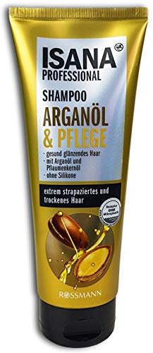 ISANA Professional Shampoo & Pflege mit Arganöl, f. strapaziertes trockenes Haar