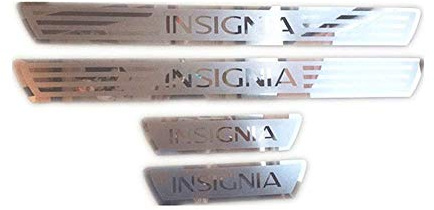 AILZNN Einstiegsleisten Abdeckung Zierleisten FüR OPEL Insignia, Edelstahl TüRschweller Schutz Leisten Schwellerleisten Interieur Ladekantenschutz Auto ZubehöR, 4 StüCk