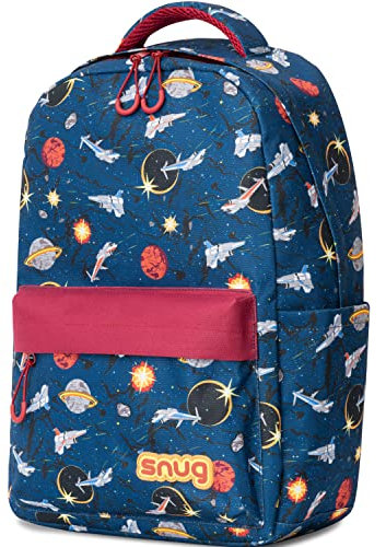Snug Kids Backpack for School, Sports and Travel Perfect for Ages 4+ (Space)