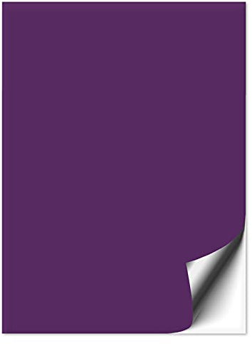 50 Stück Fliesenaufkleber violett 15x20 cm glänzend, Fliesenfolie in 15x20cm für Küche & Bad, mit Aufkleber Fliesen einfach überkleben, selbstklebende Folie