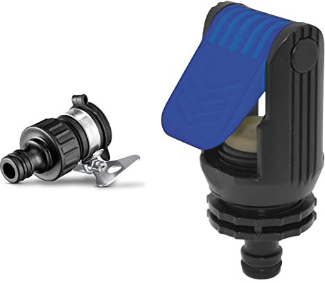 Kärcher - Piezas Y Conectores para Mangueras Y Accesorios + Aqua Control C2025 - Adaptador Universal para Grifos Sin Rosca