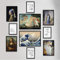 Giallobus - Set mit 10 Wandpostern - Die großen Künstler-Sammlung 1 - Beschichtetes Papier - | 2 x A3 42x30cm | 4 x A4 30x21cm | 4 x A5 21x15cm | - OHNE RAHMEN - Moderne Gemälde Wohnzimmer