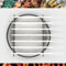 Terma Zubehör Schaschlik Grillspieß für Feuerschale Ø 53-59cm Edelstahl Made in Germany, Grill-Spieß für Feuerschale, feuerschale Zubehör