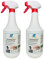 KaiserRein Edelstahlpflege Öl Profi Edelstahl- & Metallreiniger 2x1 L Spray für die Pflege/Reinigung von Tanks, Flächen und Geräten aus Eisen, Chrom, Messing und Aluminium