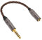 Kopfhörer-Adapterkabel, 4,4 Mm Stecker auf 2,5 Mm Buchse, Sauerstofffreies Kupfer, Tragbares Kopfhörerkabel für Telefone, Kopfhörer, Lautsprecher, Verbessert die Auflösung und Trennung Des Kopfhörers
