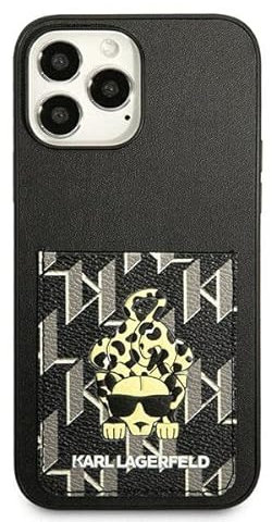 Karl Lagerfeld KLHCP13XCANCNK Hülle für iPhone 13 Pro Max 6,7 hardcase Schwarz