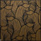 Paneele aus Polystyrol XPS, Deckenpaneele, 3D Wandpaneele, Styropor Dekoren, Decken Retro Vintage Wandverkleidung, 3mm dick - 50x50cm (20m²-80 Stück, Glamour V1 Gold)