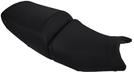 Moto Discovery Sitzbankbezug kompatibel mit Suzuki Bandit GSF 650/1200 / 1250 2005-2009 schwarz