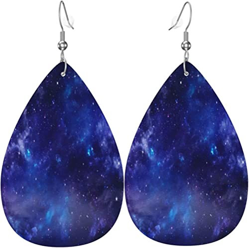 Ohrringe, Weltraumstern Weltraumstern Ohrring Damen Gedruckte Frauen Wasser Ohrringe Leichte Earrings Für Ornament Zubehör Frauen