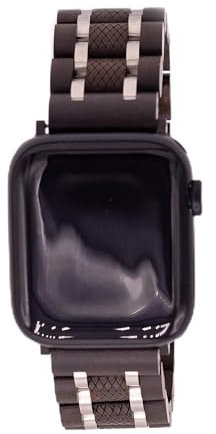 woodwear Bracciale in legno fatto a mano 42/44 mm - Ebano scuro, compatibile con smartwatch della serie 1-10, SE & Ultra