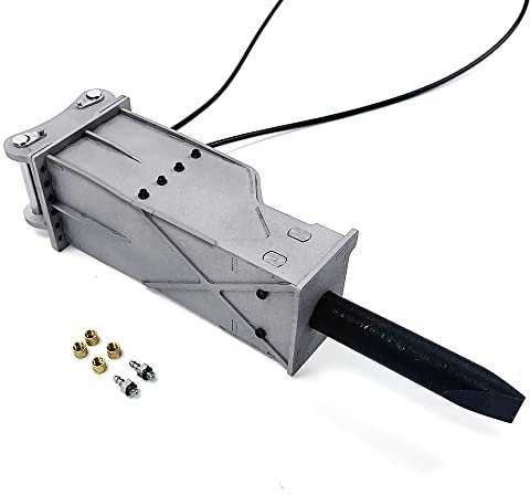 LESU Marteau en métal pour 1/14 hydraulique RC excavatrice AC360 ET26L ET30H pièces de pelle non peinte